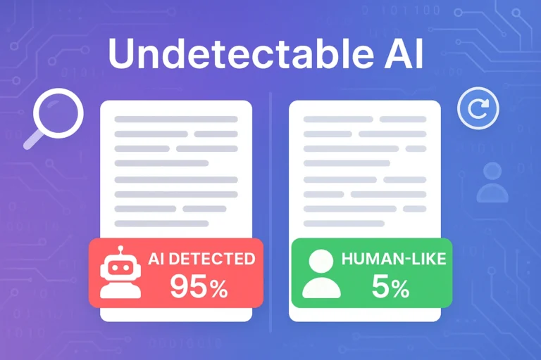 Undetectable AI