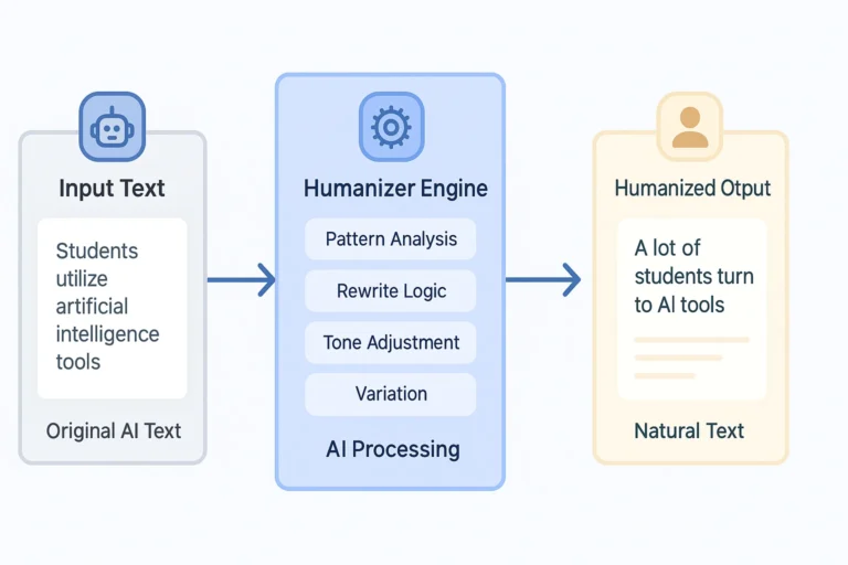 How AI Text Humanizers Work